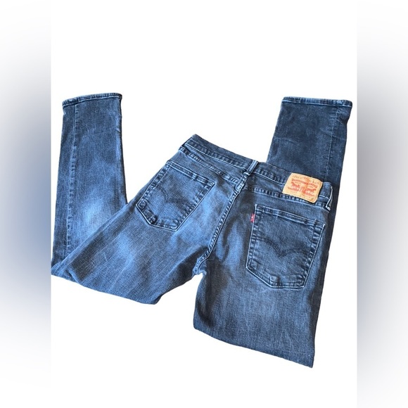 Levis Washed Black 31 x 32 straight leg Jeans - Picture 4 of 5